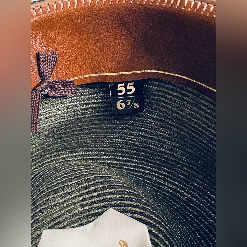 NWOB Stetson STRATOLINER Green Hemp Fedora - Picture 8 of 13